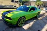 Dodge Challenger on Forgiato Wheels Green (F2.04-C) 2017 года